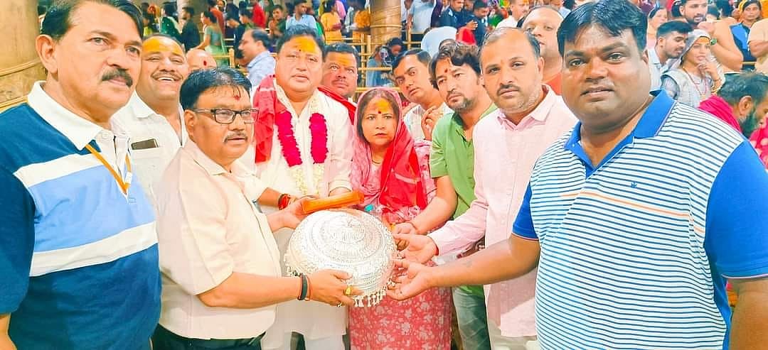 Rajasthan MP Kuldeep Indora visited Mahakaleshwar Temple